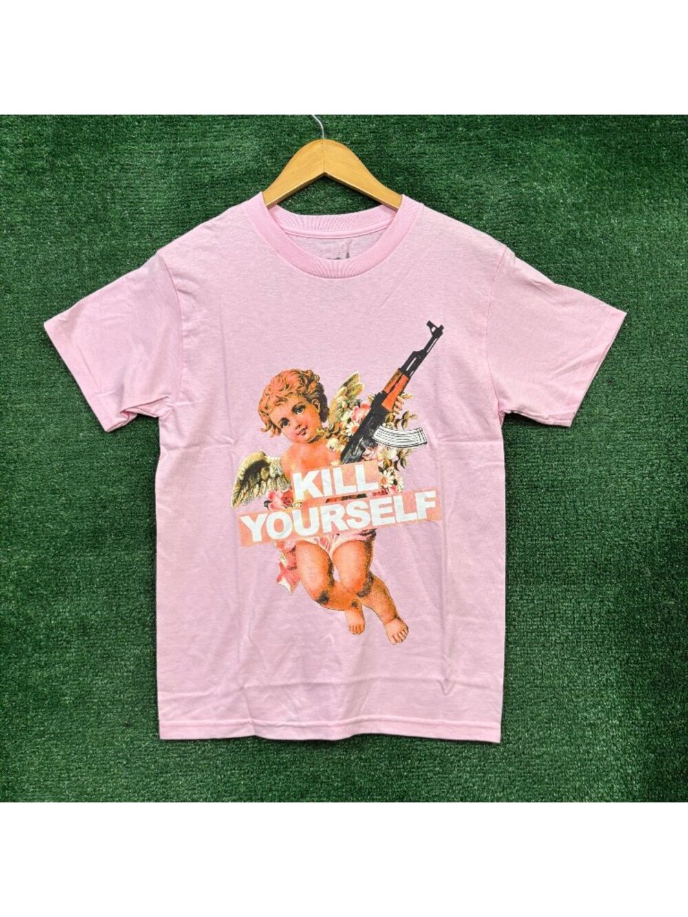 G59 Records x The Suicideboys Kill Yourself AK Cherub Hip-Hop T-Shirt Size Small